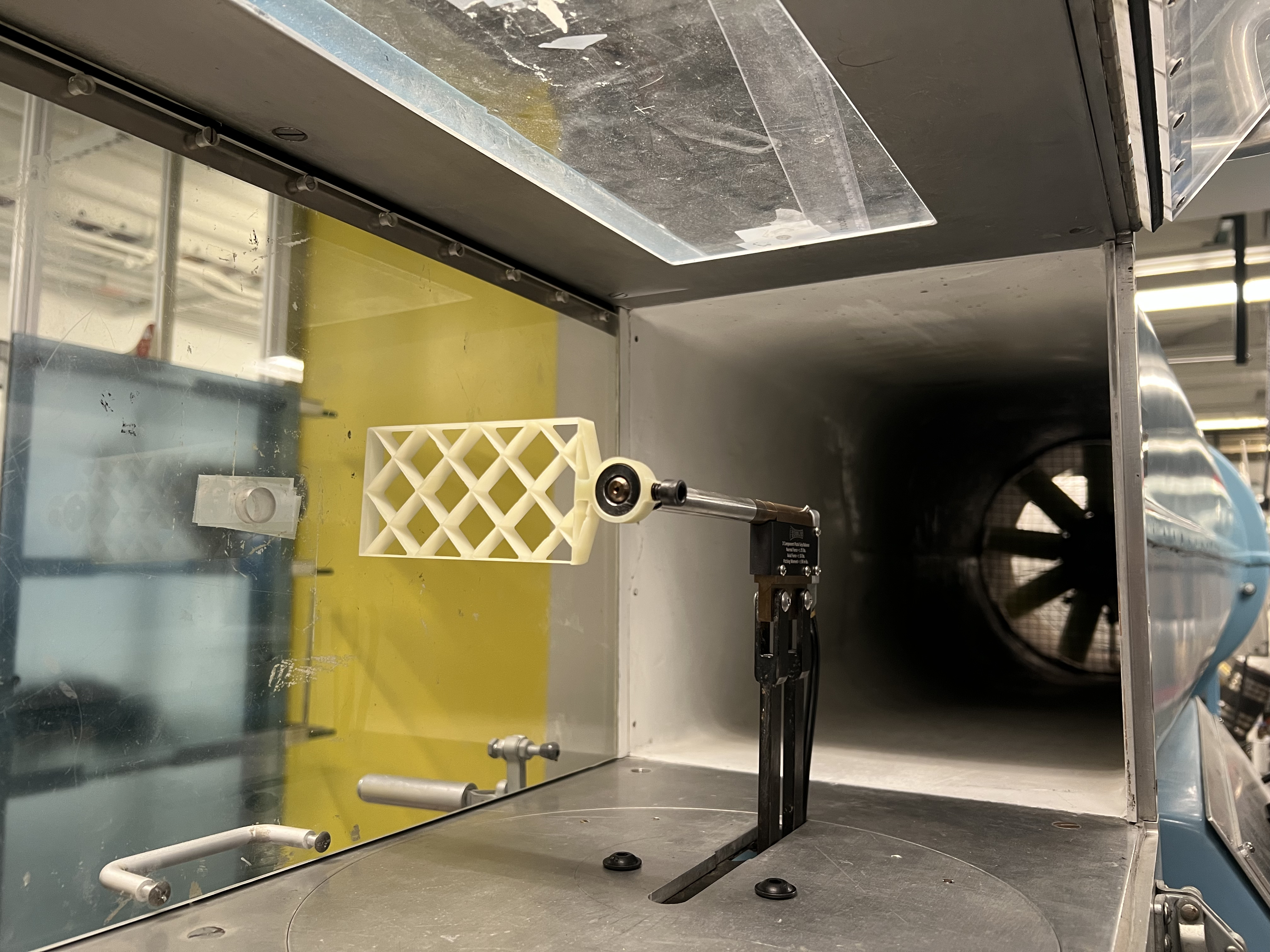 Gridfin wind tunnel testing