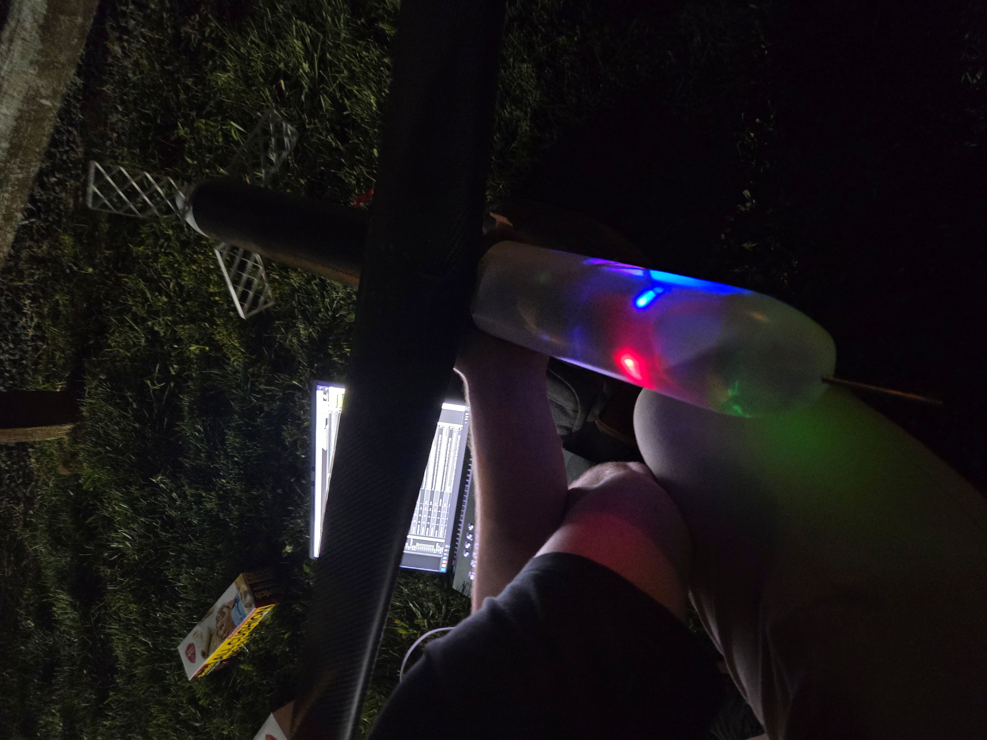 Glider undergoing preflight checks